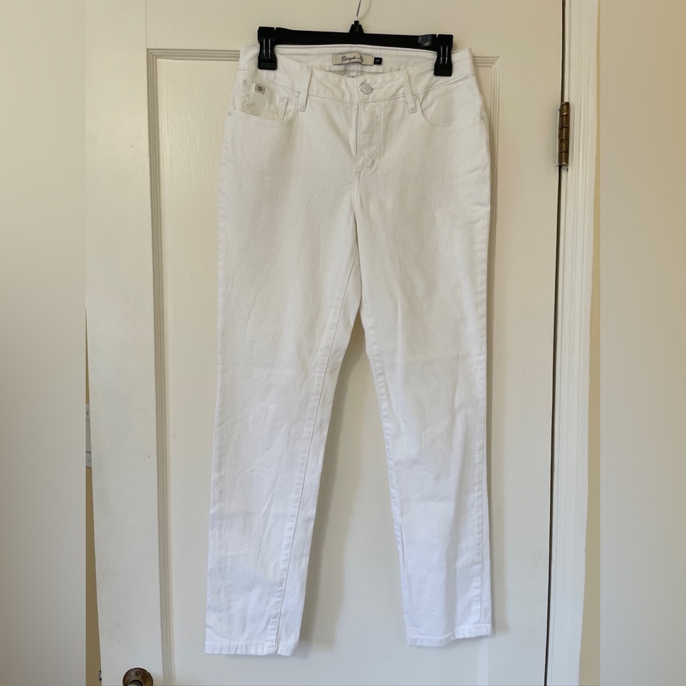 Christopher Blue White Denim Jeans size 6